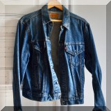 H16. Levi Strauss denim jacket. 